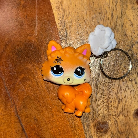 Littlest Pet Shop Pomeranian Keychain G7 Series 2 - Picture 4 of 5